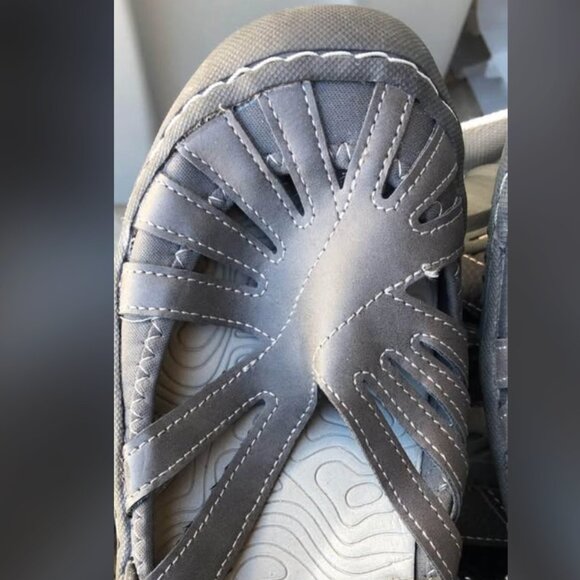Jambu Mary Jane Sport Flats Gray Size 9 - Picture 1 of 3